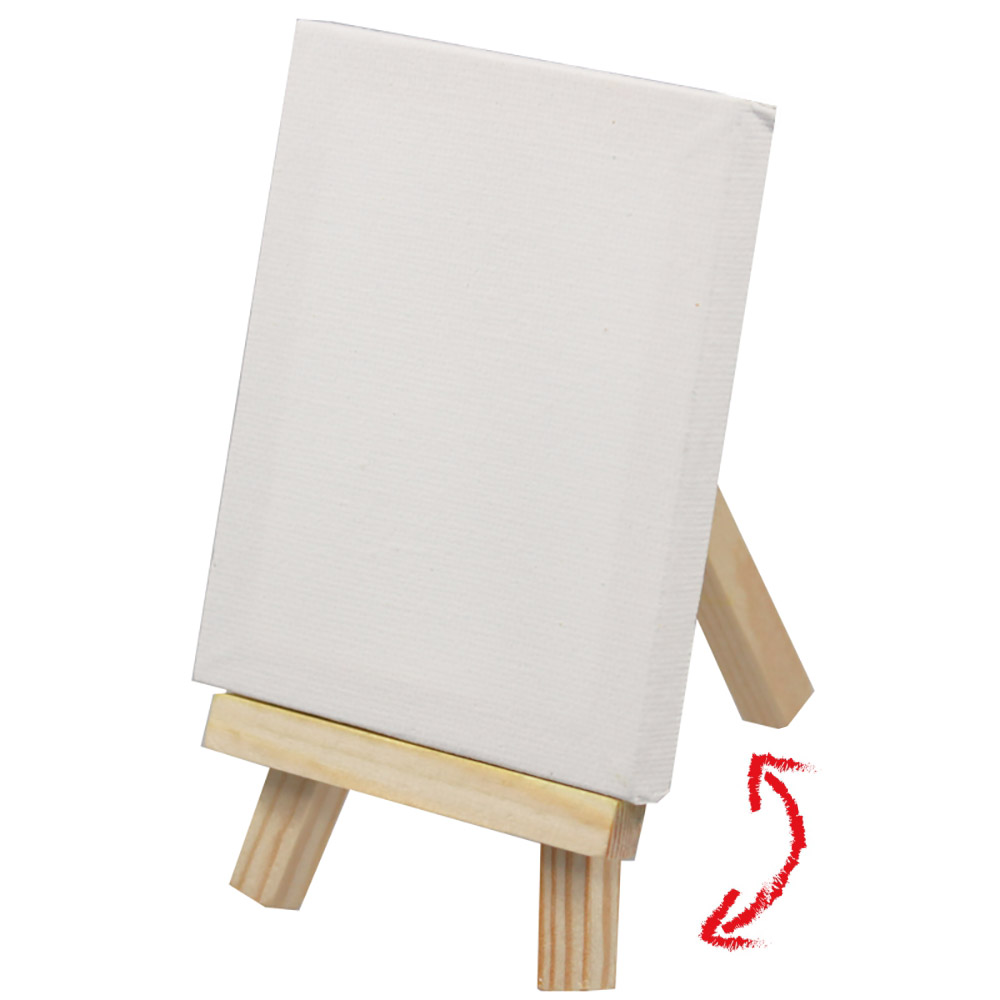 Mini Staffelei kleine Tischstaffelei Holz Standstaffelei Keilrahmen Aufsteller